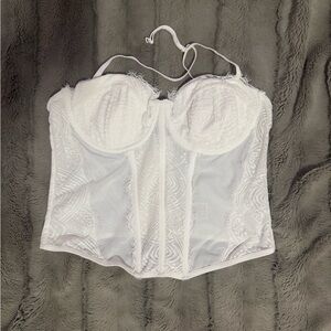 Garage Chrishell Lace Mesh Bustier